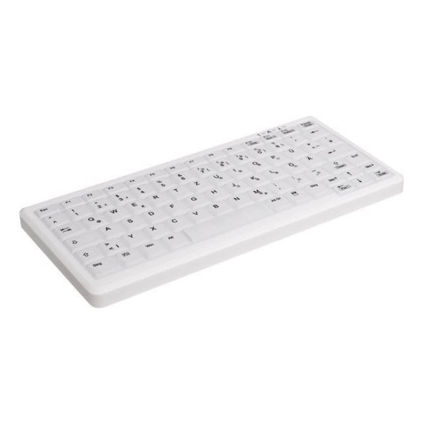 Cherry AK-C4110 mini medicinsk tastatur - trdls - hvid - nordisk