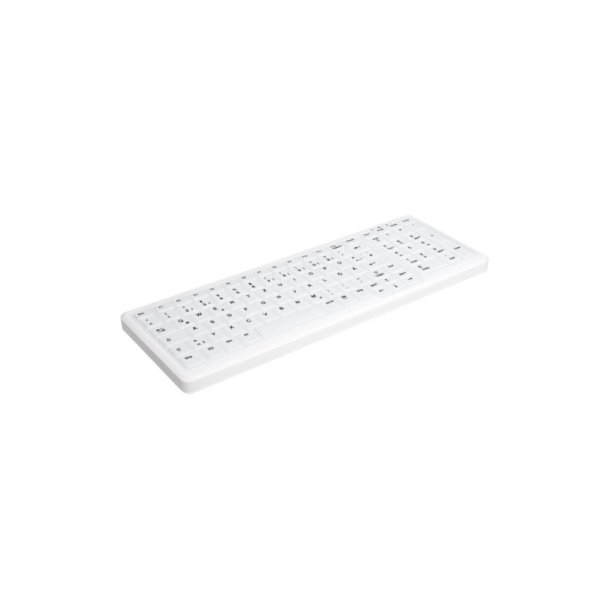 Cherry AK-C7000 medicinsk tastatur - kabel - hvid - nordisk