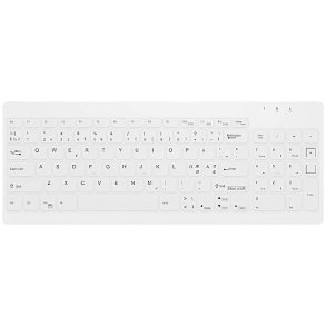 Cherry AK-C7012 medicinsk tastatur IP68 - trdls - hvid - nordisk