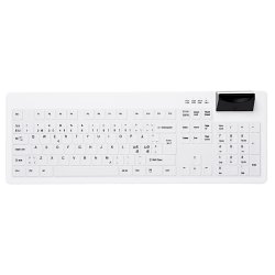 Cherry AK-C8200 medicinsk tastatur - smartcard - kabel - hvid - nordisk