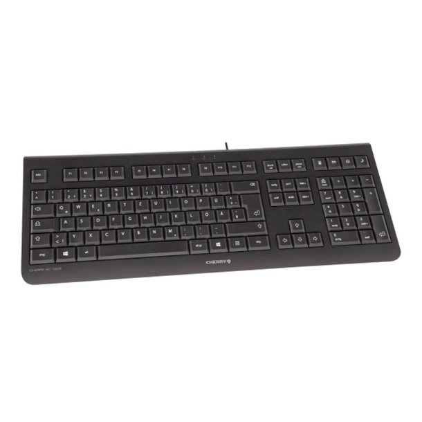 Cherry tastatur - KC 1000 - Nordisk - sort