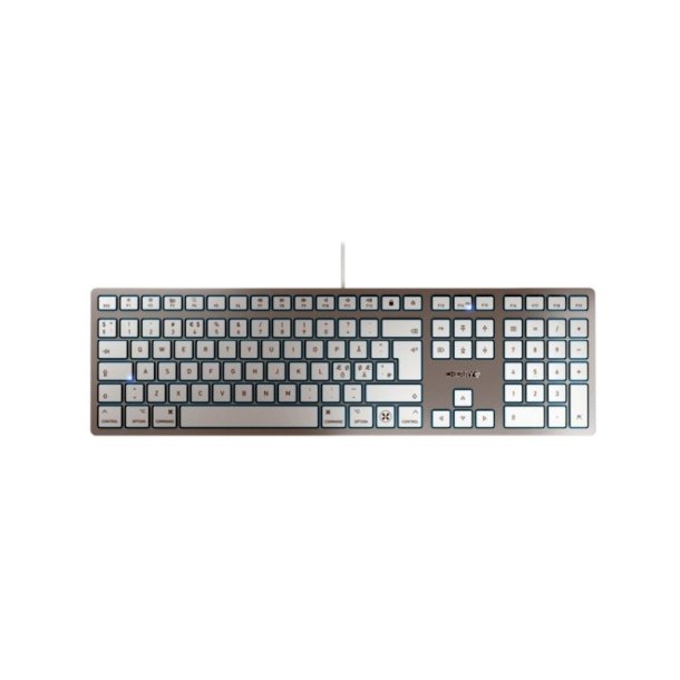 Cherry KC 6000C - MAC - tastatur - USB - QWERTY - Nordisk - Slv