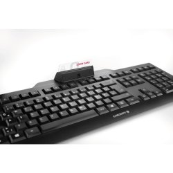 Cherry KC1000SC tastatur Smartcard - kabel - Nordisk - Sort