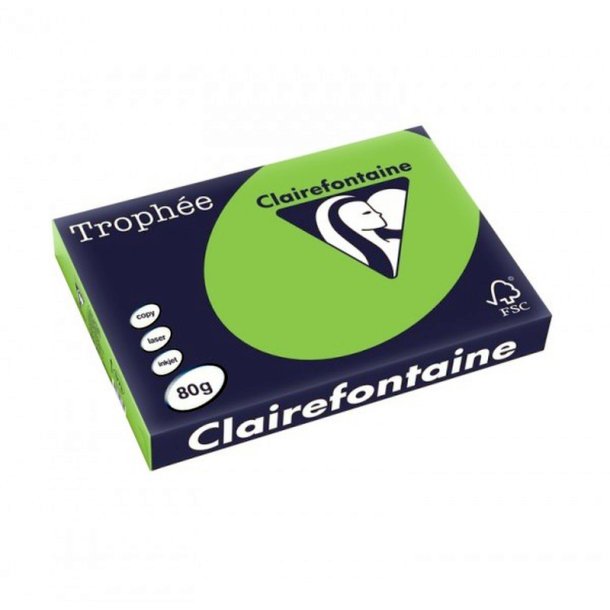 Clairefontaine Trophee farvet papir - A3 - 80g - natur - 500 ark