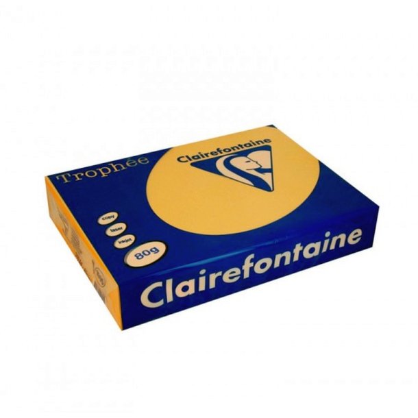 Clairefontaine Trophee farvet papir - A4 - 80g - Peach - 500 ark