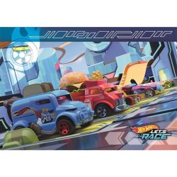 Clementoni puslespil 2 x 60 brikker - Hotwheels