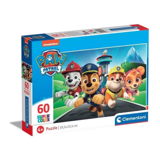 Clementoni puslespil 60 brikker - Paw Patrol