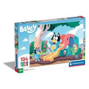 Clementoni puslespil 104 brikker - Bluey 2