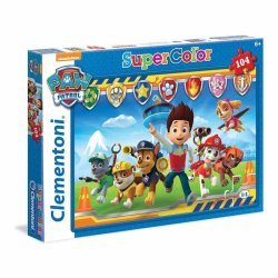 Clementoni puslespil 104 brikker - Paw Patrol Paw Patrol
