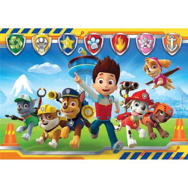 Clementoni puslespil 104 brikker - Paw Patrol Paw Patrol