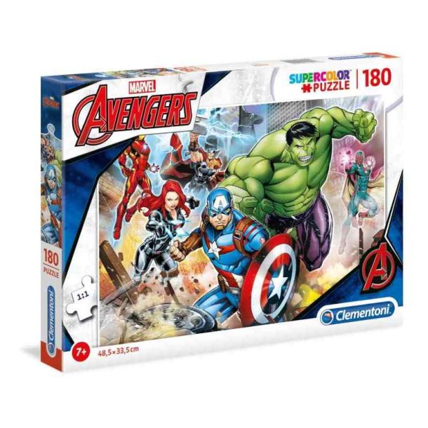 Clementoni puslespil 180 brikker - Marvel Avengers