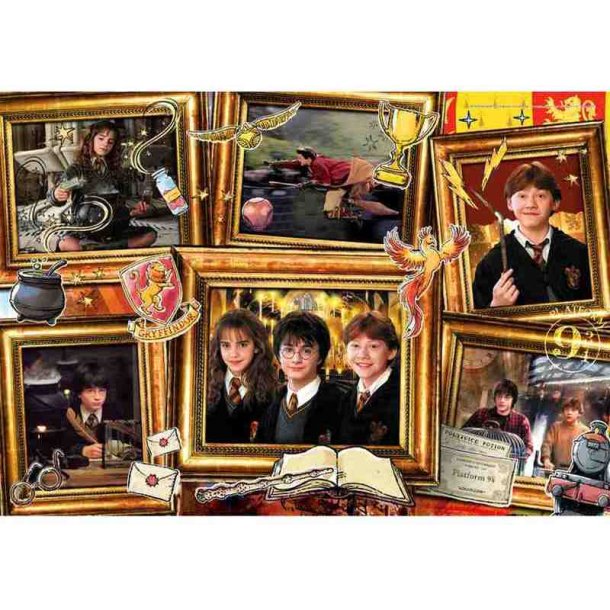 Clementoni puslespil 180 brikker - CB Harry Potter Supercolor Wizarding World