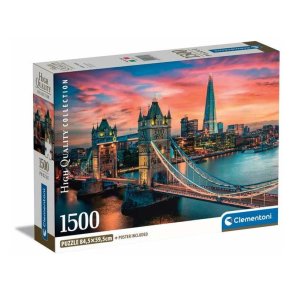 Clementoni puslespil 1500 brikker - CB HQC London Twilight