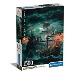 Clementoni puslespil 1500 brikker - CB HQC The Pirates Ship