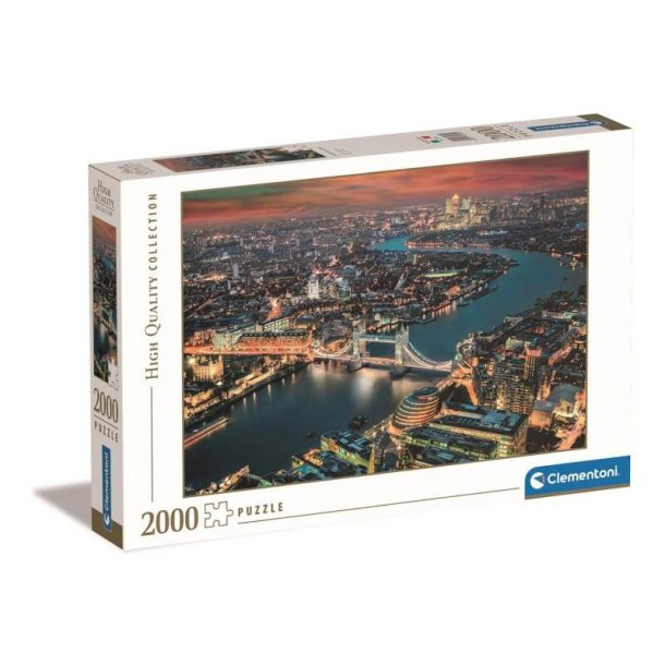 Clementoni puslespil 2000 brikker - HQC London Aerial