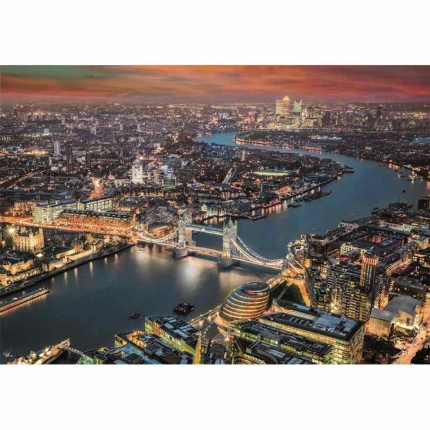 Clementoni puslespil 2000 brikker - HQC London Aerial