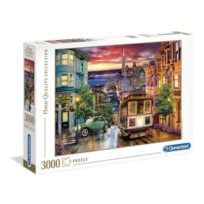 Clementoni puslespil 3000 brikker - HQC San Francisco