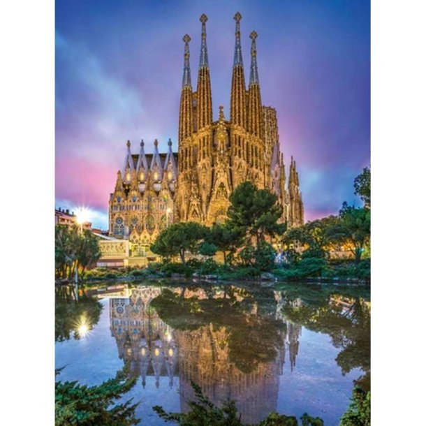 Clementoni puslespil 500 brikker - HQC Barcelona