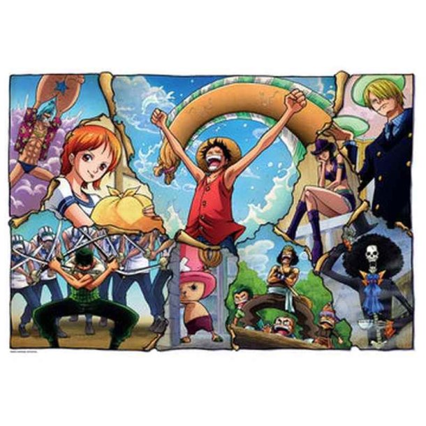 Clementoni puslespil 500 brikker - HQC Anime Cube One Piece