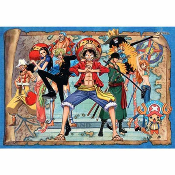 Clementoni puslespil 500 brikker - HQC Anime Cube One Piece 2