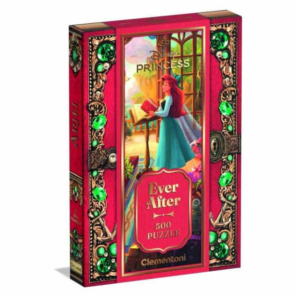 Clementoni puslespil 500 brikker - DISNEY Princess Ariel Special Collection