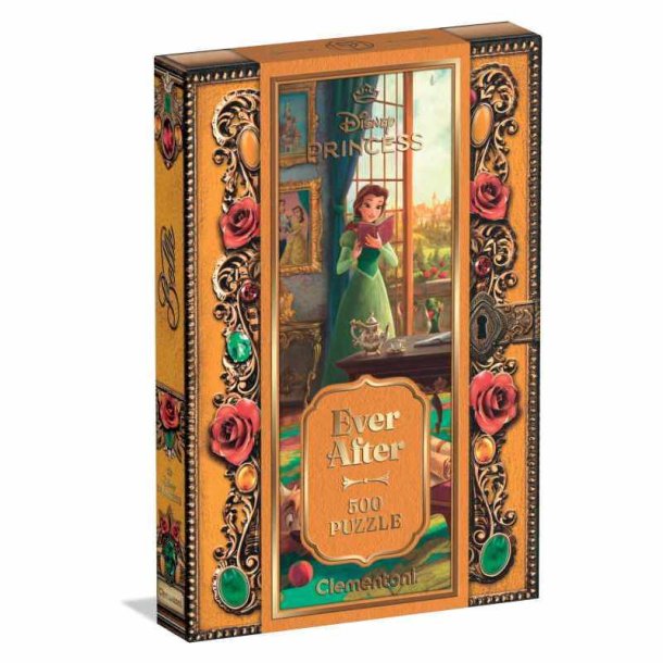 Clementoni puslespil 500 brikker - DISNEY Princess Belle Special Collection