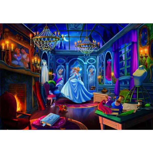 Clementoni puslespil 500 brikker - DISNEY Princess Cinderella Special Collection