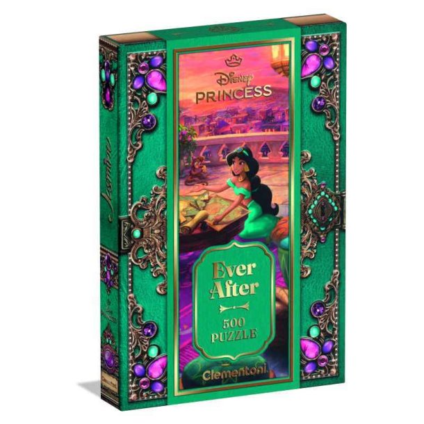 Clementoni puslespil 500 brikker - DISNEY Princess Jasmine Special Collection