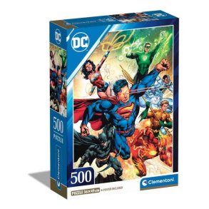 Clementoni puslespil 500 brikker - CB HQC DC Comics