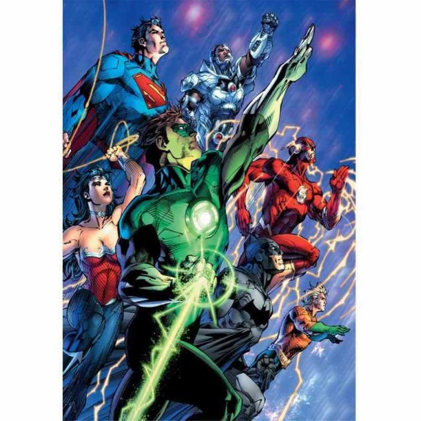 Clementoni puslespil 500 brikker - CB HQC DC Comics (2)