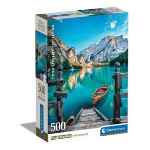 Clementoni puslespil 500 brikker - CB HQC Braies Lake