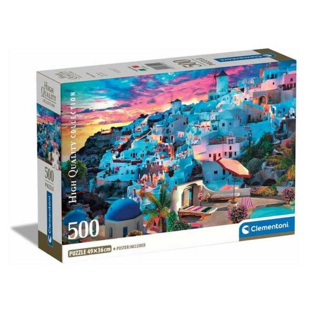 Clementoni puslespil 500 brikker - CB HQC Greece View