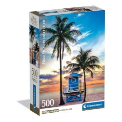 Clementoni puslespil 500 brikker - CB HQC Miami Beach Florida