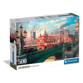 Clementoni puslespil 500 brikker - CB HQC Westminster Bridge