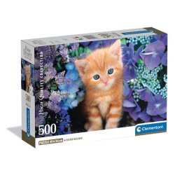 Clementoni puslespil 500 brikker - CB HQC Ginger Cat