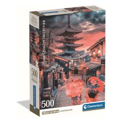Clementoni puslespil 500 brikker - CB HQC Evening In Kyoto