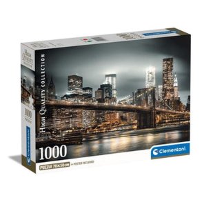 Clementoni puslespil 1000 brikker - CB HQC New York Skyli