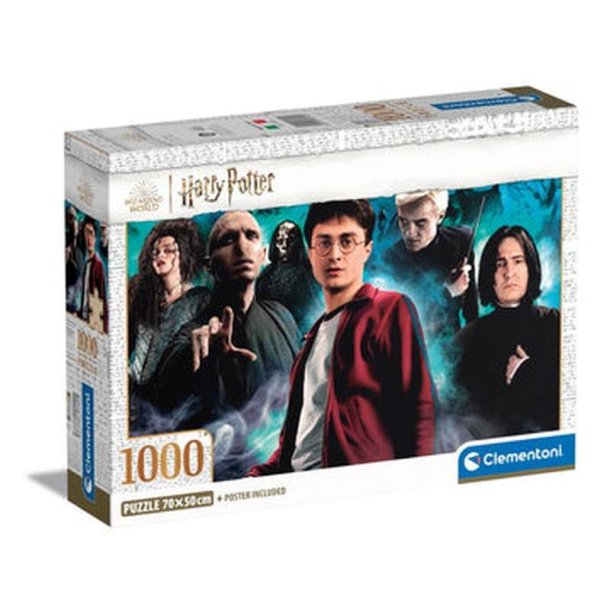 Clementoni puslespil 1000 brikker - CB HQC Harry Potter