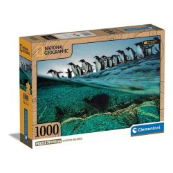 Clementoni puslespil 1000 brikker - CB HQC NG Penguins