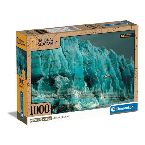 Clementoni puslespil 1000 brikker - CB HQC NG Glacier