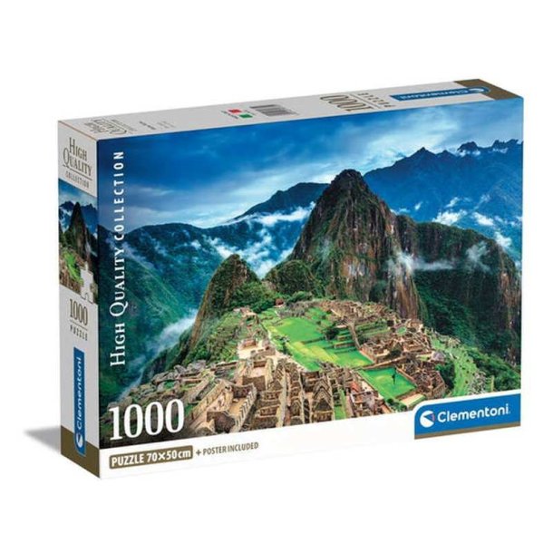 Clementoni puslespil 1000 brikker - CB HQC Machu Picchu