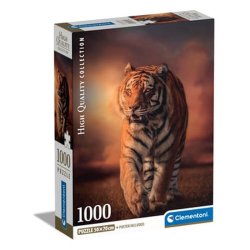 Clementoni puslespil 1000 brikker - CB HQC Tiger