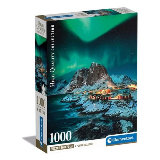Clementoni puslespil 1000 brikker - CB HQC Lofoten Island