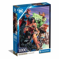 Clementoni puslespil 1000 brikker - CB HQC DC Comics
