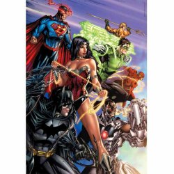 Clementoni puslespil 1000 brikker - CB HQC DC Comics