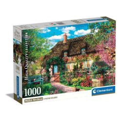 Clementoni puslespil 1000 brikker - CB HQC The Old Cottage