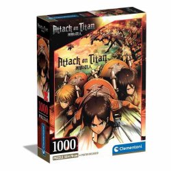 Clementoni puslespil 1000 brikker - CB HQC Attack on Titans