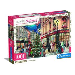 Clementoni puslespil 1000 brikker - CB HQC A Christmas Stroll