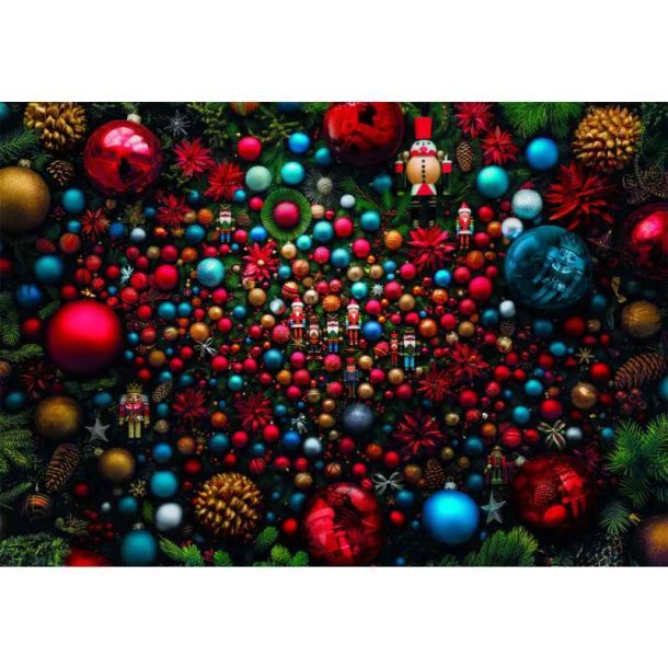 Clementoni puslespil 1000 brikker - CB HQC Impossible Christmas Vibes