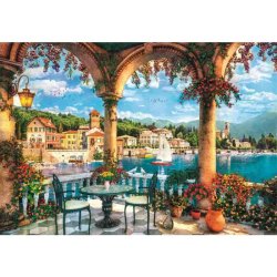 Clementoni puslespil 1000 brikker - CB HQC Balcony View of Lake Como